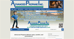 Desktop Screenshot of advancedpropaneinc.com